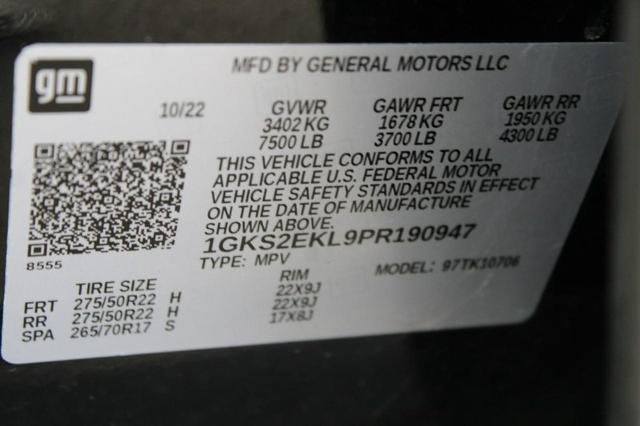 2023 GMC Yukon Vehicle Photo in MADISON, WI 53713-3220