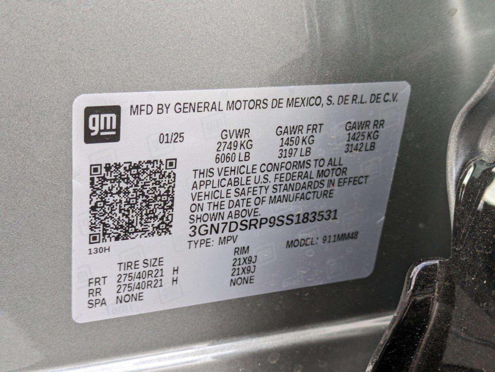 2025 Chevrolet Equinox EV Vehicle Photo in ORLANDO, FL 32812-3021