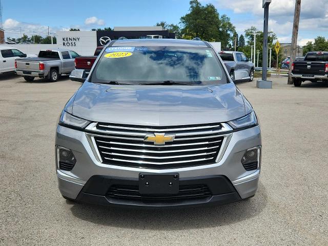 Certified 2023 Chevrolet Traverse Premier with VIN 1GNEVKKW1PJ244904 for sale in Mckeesport, PA