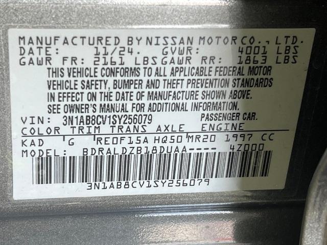 2025 Nissan Sentra Vehicle Photo in Tulsa, OK 74129