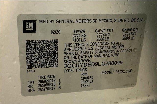 2020 Chevrolet Silverado 1500 Vehicle Photo in TOPEKA, KS 66609-0000