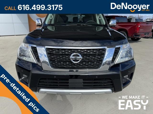 Used 2017 Nissan Armada Platinum with VIN JN8AY2NC2H9501480 for sale in Holland, MI