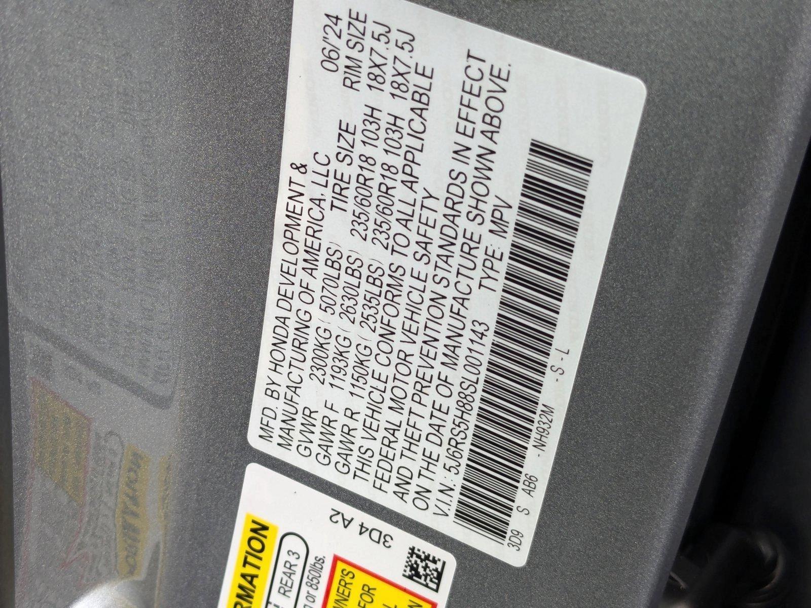 2025 Honda CR-V Hybrid Vehicle Photo in Clearwater, FL 33764