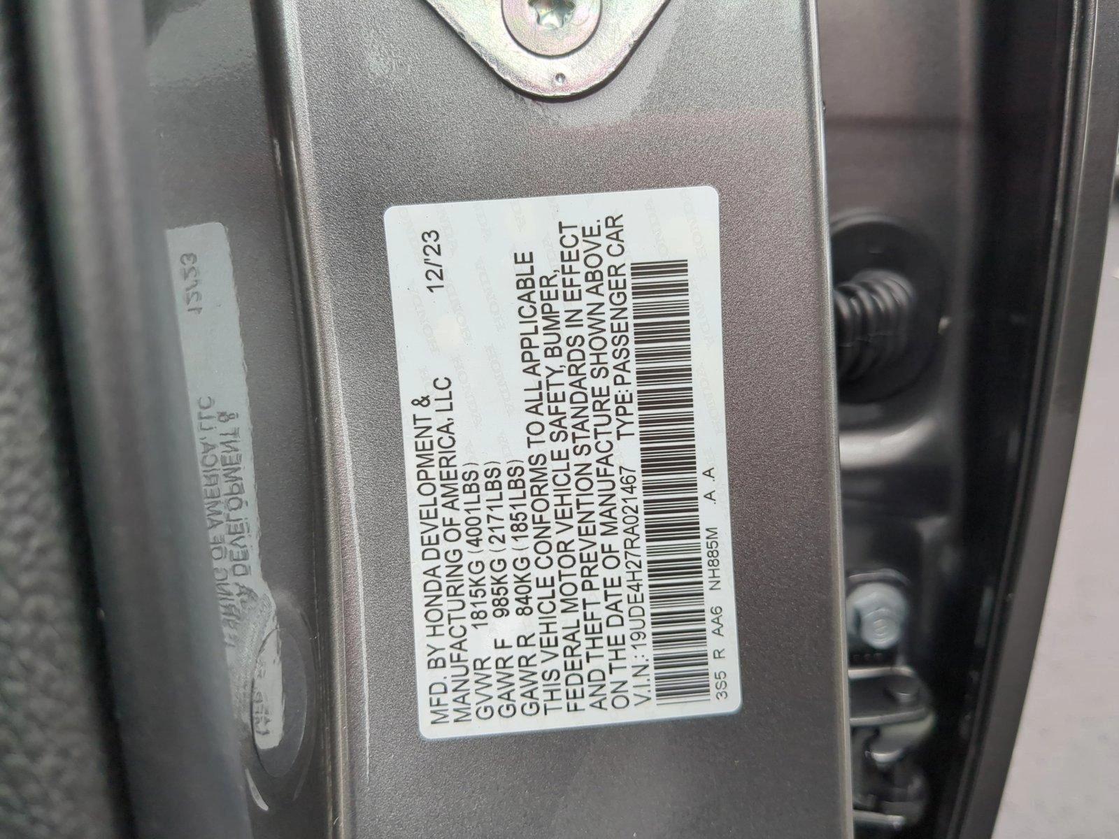 2024 Acura Integra Vehicle Photo in Sanford, FL 32771