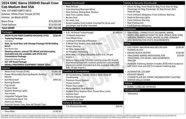 2024 GMC Sierra 2500 HD Vehicle Photo in DANBURY, CT 06810-5034