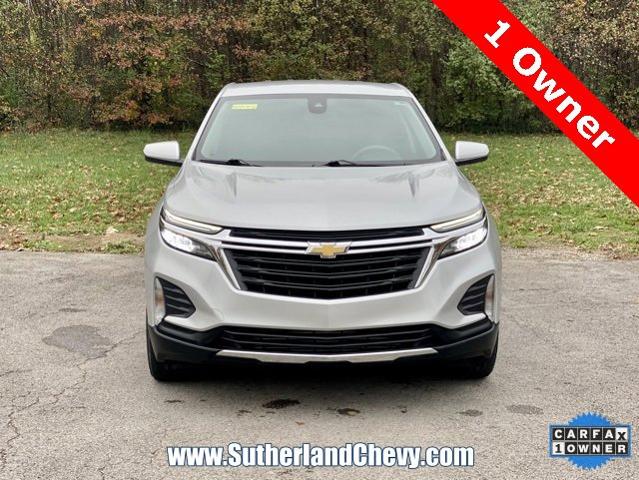 Used 2022 Chevrolet Equinox LT with VIN 3GNAXUEV5NL125816 for sale in Nicholasville, KY