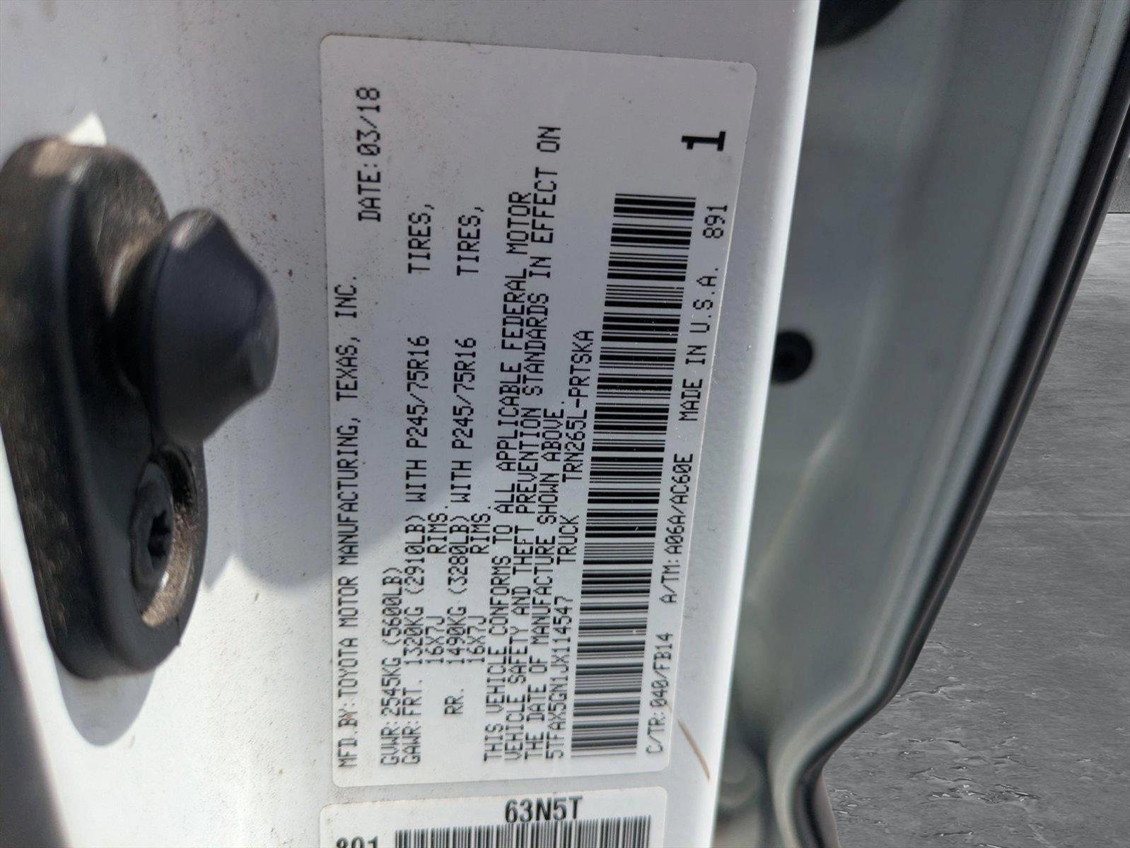 2018 Toyota Tacoma Vehicle Photo in Winter Park, FL 32792