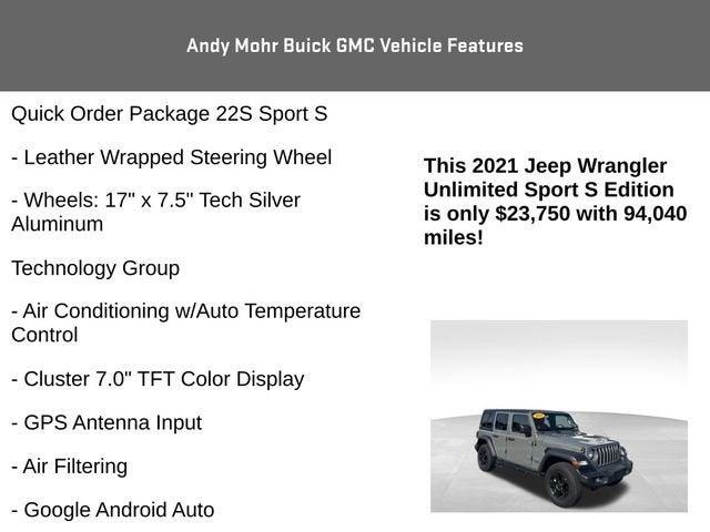 2021 Jeep Wrangler Vehicle Photo in Fishers, IN 46038