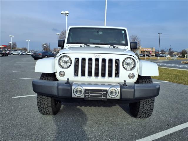 Used 2017 Jeep Wrangler Unlimited Sahara with VIN 1C4HJWEG0HL520797 for sale in Chambersburg, PA