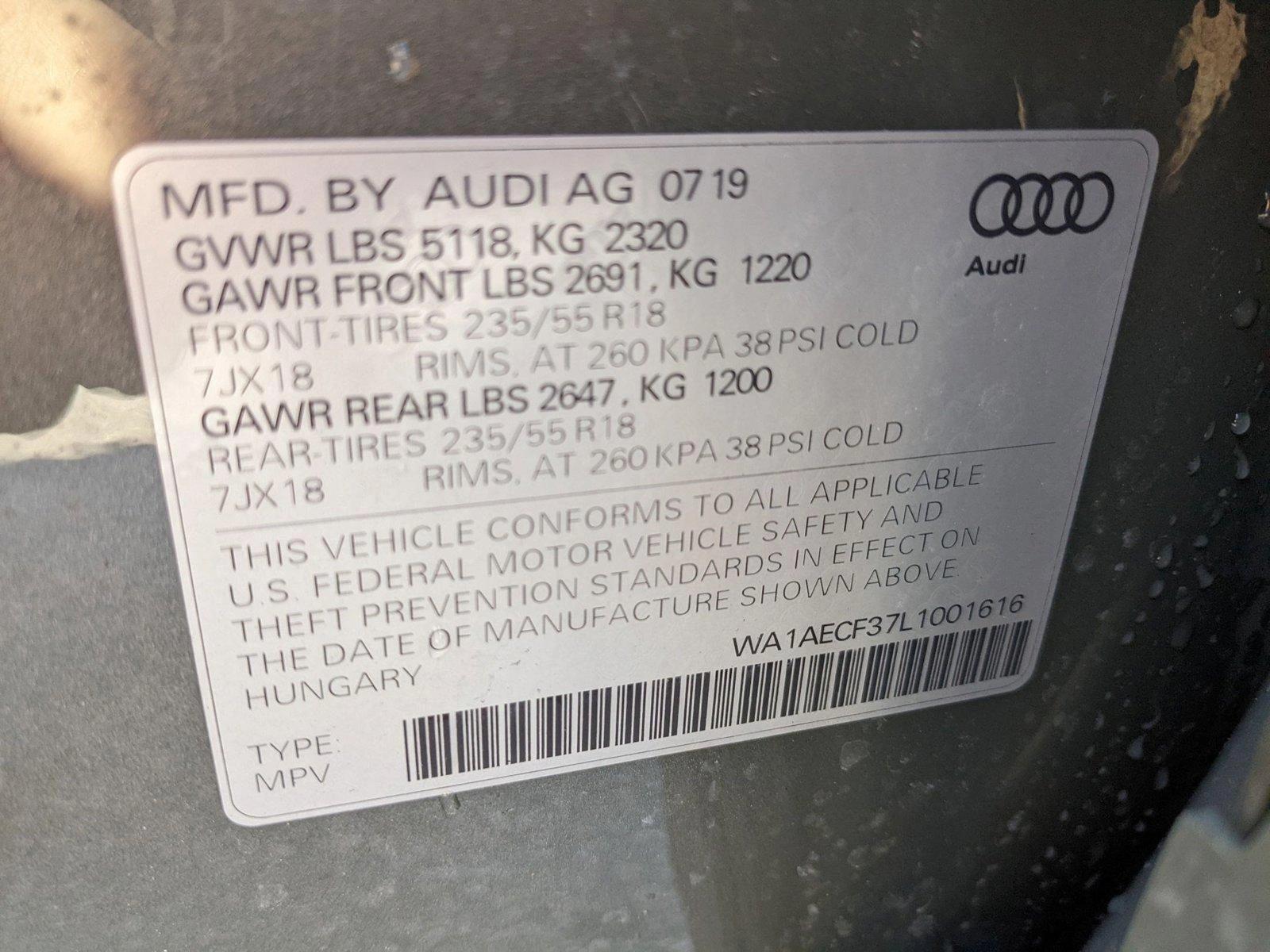 2020 Audi Q3 Vehicle Photo in Orlando, FL 32811