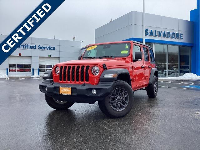 2024 Jeep Wrangler Vehicle Photo in Gardner, MA 01440