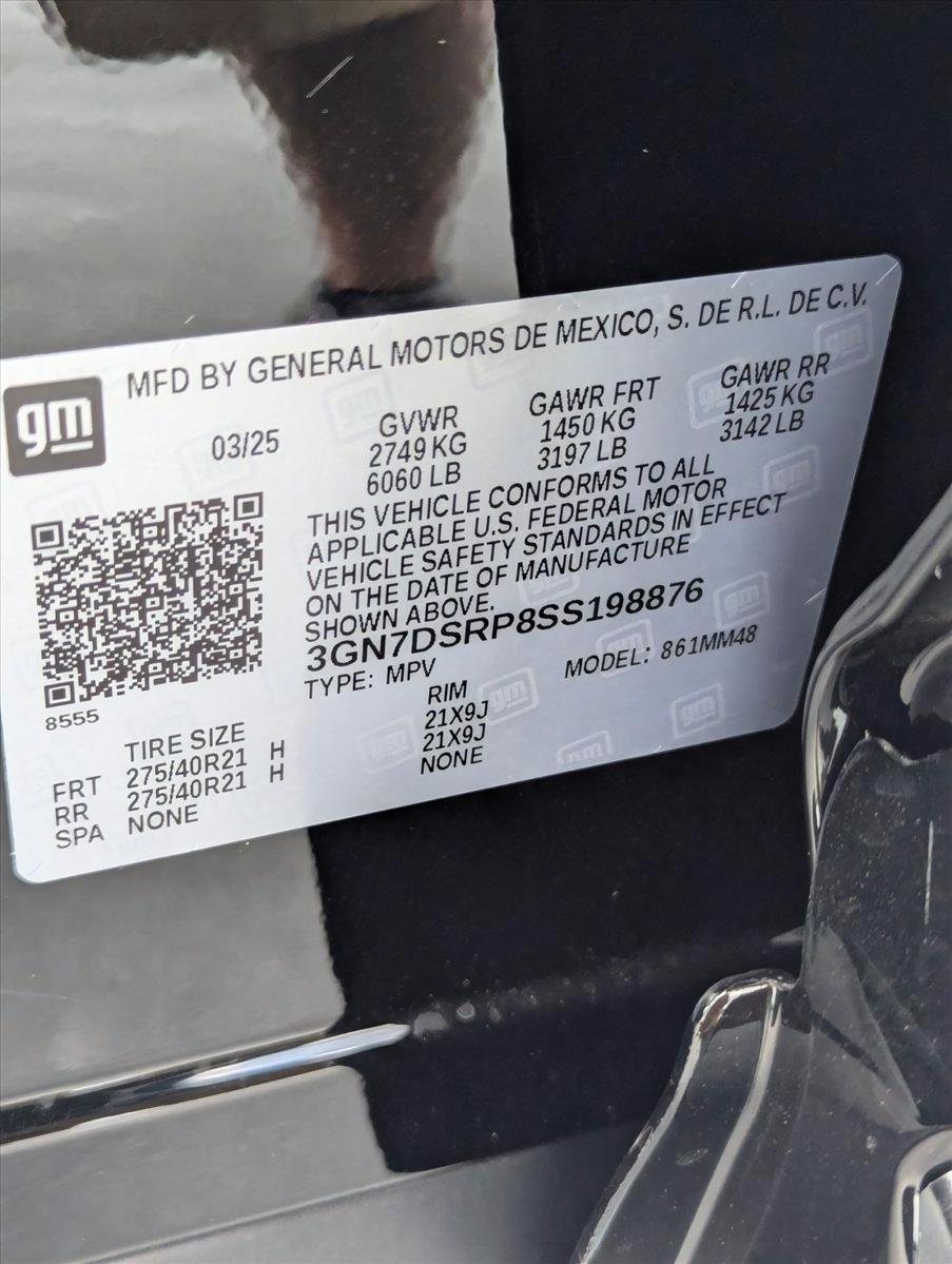 2025 Chevrolet Equinox EV Vehicle Photo in PEMBROKE PINES, FL 33024-6534