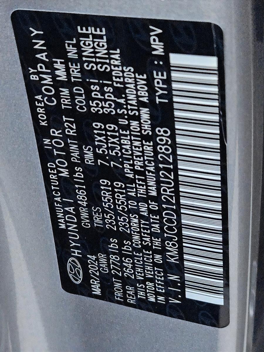 2024 Hyundai TUCSON Hybrid Vehicle Photo in Pembroke Pines , FL 33027