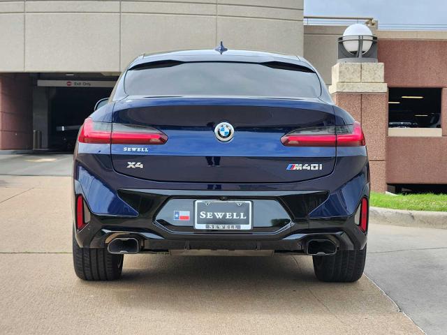 2024 BMW X4 M40i Vehicle Photo in PLANO, TX 75024