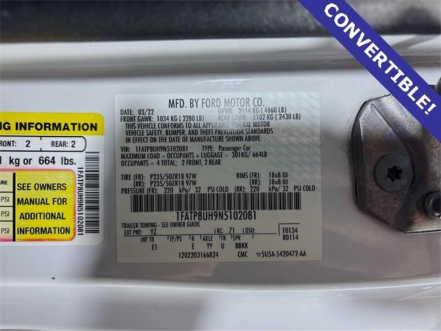 2022 Ford Mustang Vehicle Photo in Puyallup, WA 98371