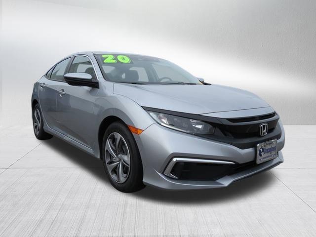 Used 2020 Honda Civic LX with VIN 2HGFC2F65LH533035 for sale in Goldsboro, NC