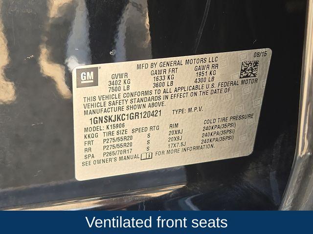 2016 Chevrolet Suburban Vehicle Photo in WATERTOWN, CT 06795-3318