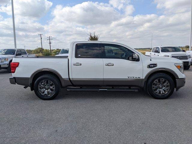 Used 2017 Nissan Titan Platinum Reserve with VIN 1N6AA1E6XHN534039 for sale in Castroville, TX