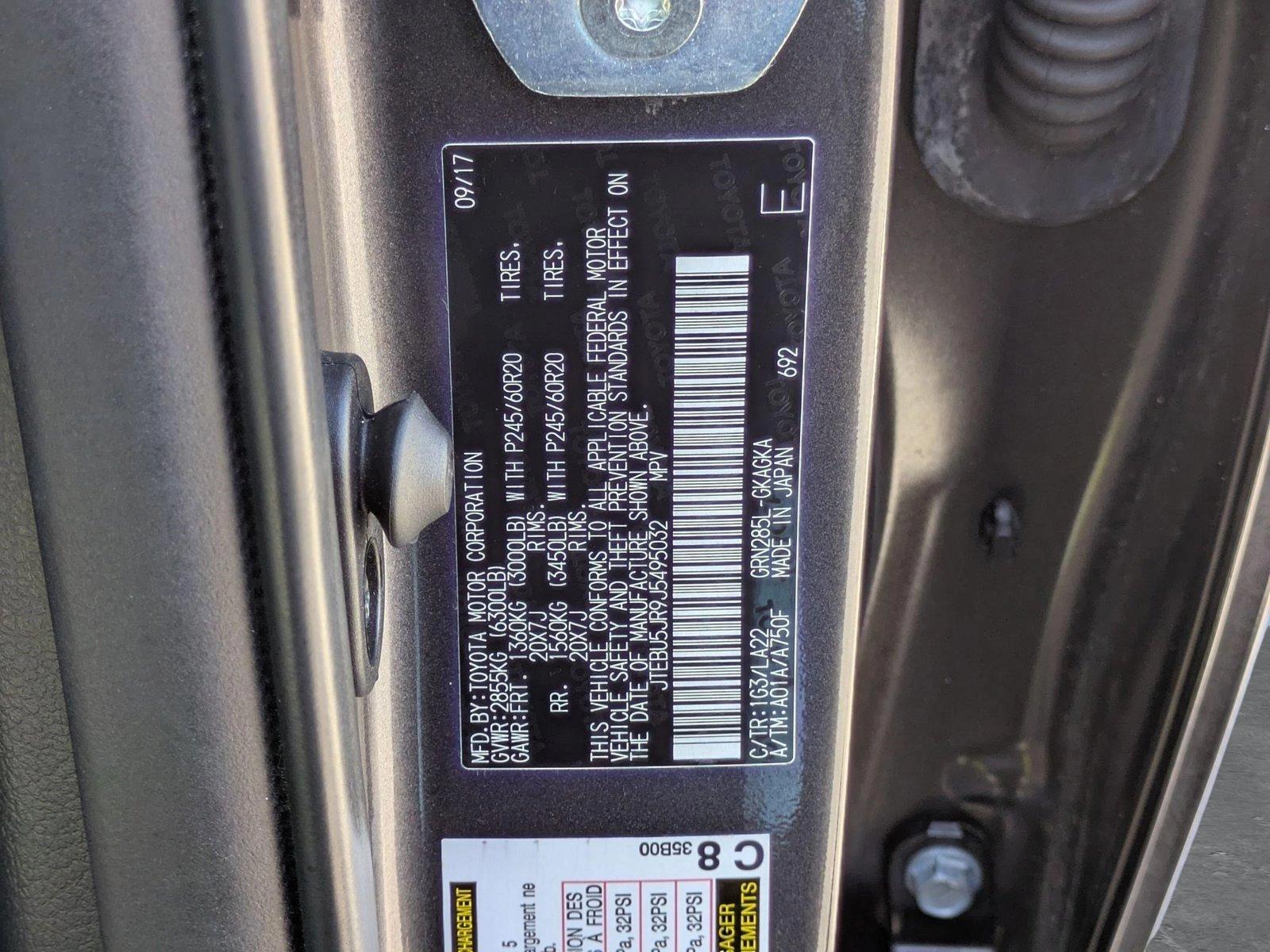 2018 Toyota 4Runner Vehicle Photo in Clearwater, FL 33761