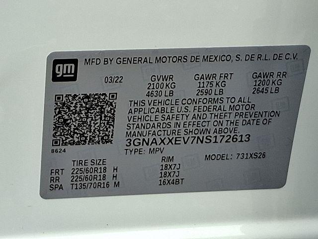 2022 Chevrolet Equinox Vehicle Photo in DANBURY, CT 06810-5034