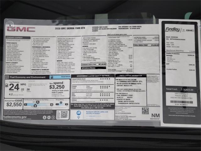 2025 GMC Sierra 1500 Vehicle Photo in PRESCOTT, AZ 86305-3700