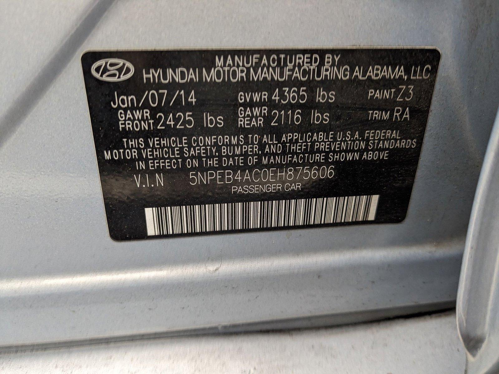 2014 Hyundai Sonata Vehicle Photo in ORLANDO, FL 32808-7998