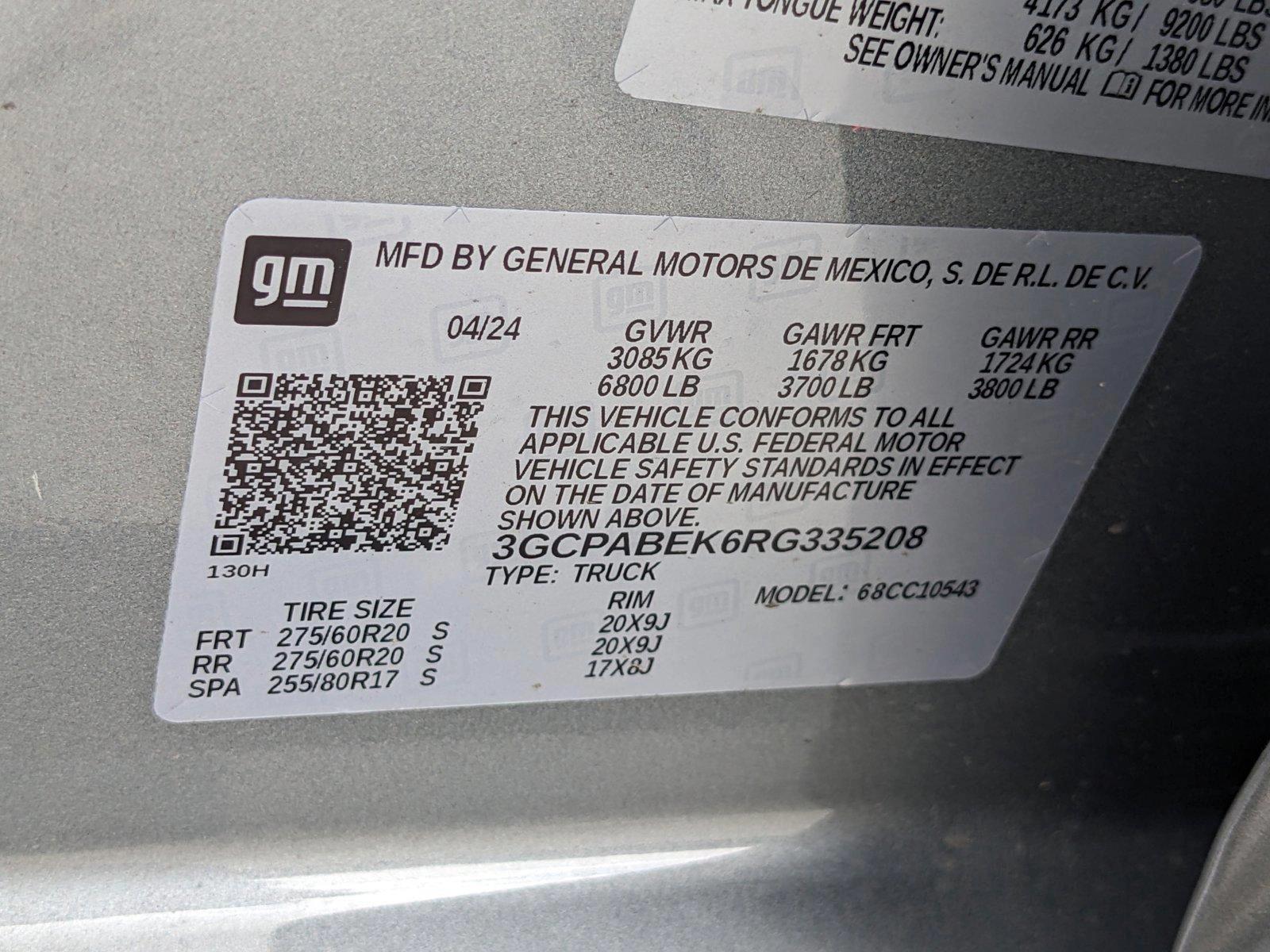 2024 Chevrolet Silverado 1500 Vehicle Photo in MIAMI, FL 33172-3015