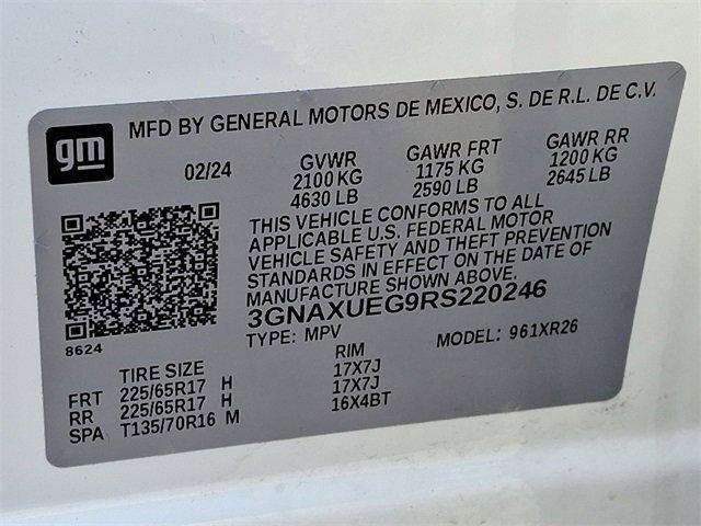 2024 Chevrolet Equinox Vehicle Photo in LANCASTER, PA 17601-0000