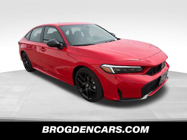 Rallye Red 2026 Honda Civic Hybrid Sport Sedan FWD Sedan Front-Wheel Drive Continuously Variable Transmission