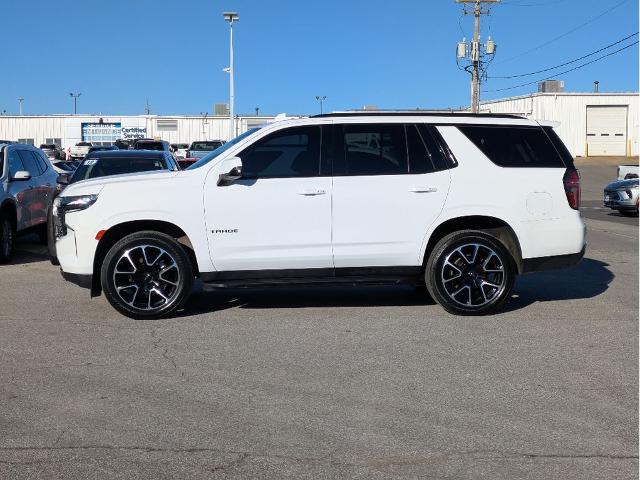 Used 2022 Chevrolet Tahoe RST with VIN 1GNSKRKTXNR347036 for sale in Sedalia, MO