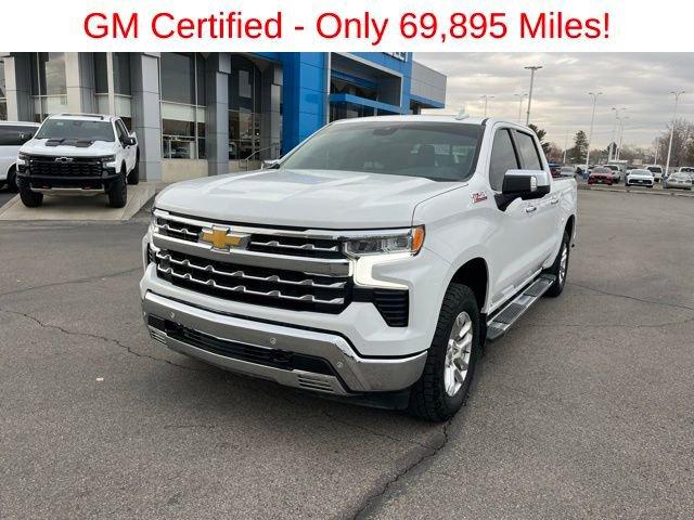 Certified 2023 Chevrolet Silverado 1500 LTZ with VIN 2GCUDGED9P1145322 for sale in West Valley City, UT