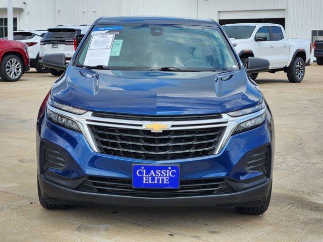 Used 2022 Chevrolet Equinox LS with VIN 3GNAXHEV5NS115820 for sale in Houston, TX