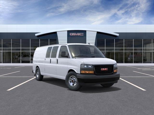 Summit White 2025 GMC Savana Cargo 3500 RWD Van Rear-Wheel Drive 8-Speed Automatic