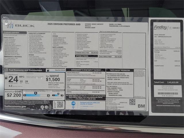 2025 Buick Envision Vehicle Photo in PRESCOTT, AZ 86305-3700