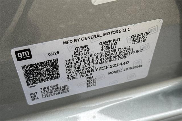 2025 GMC Sierra 3500 HD Vehicle Photo in ELK GROVE, CA 95757-8703