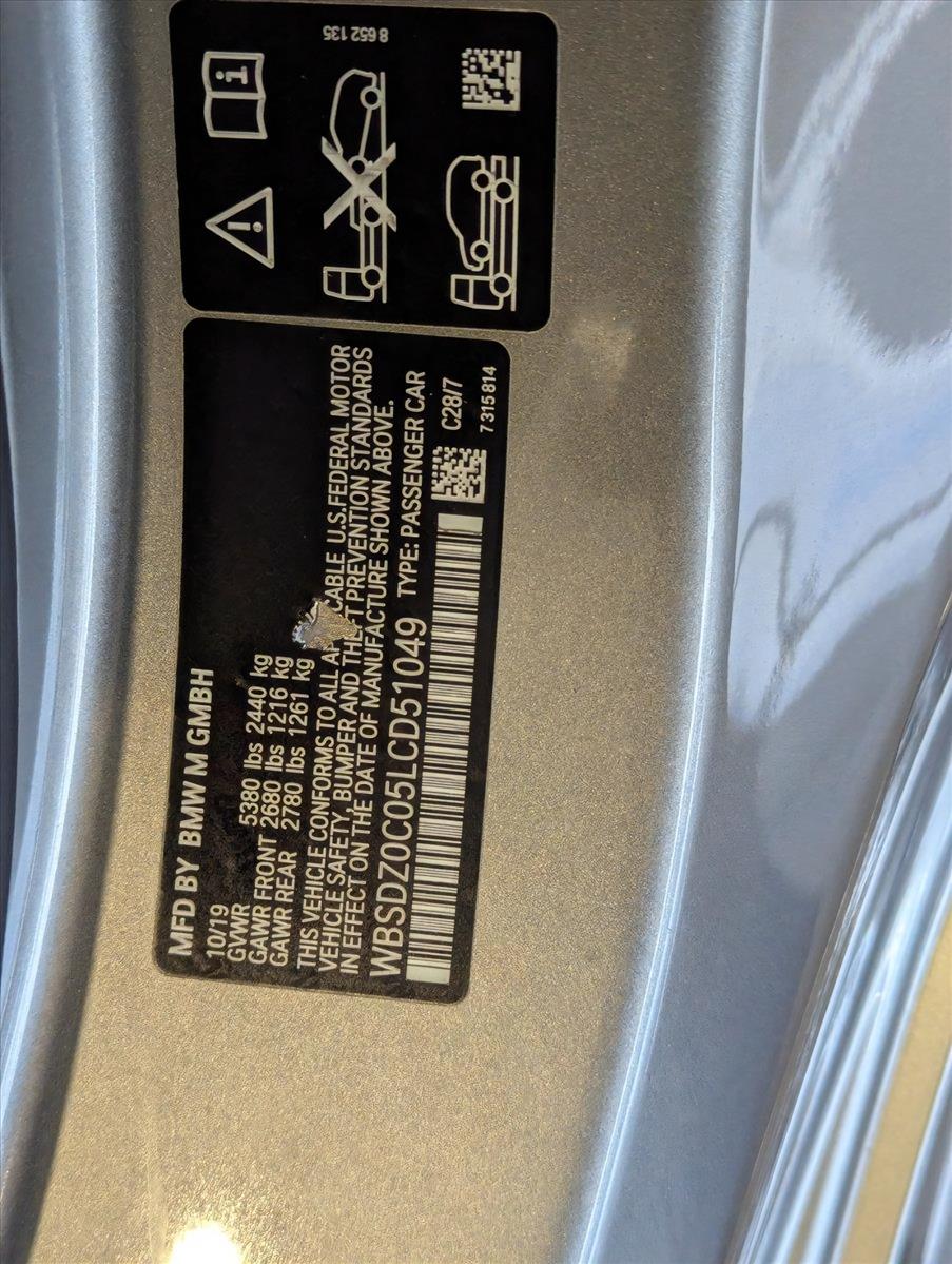 2020 BMW M8 Vehicle Photo in Sanford, FL 32771