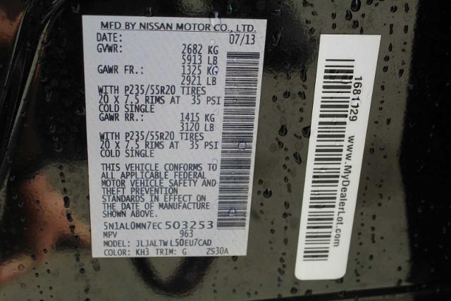 2014 INFINITI QX60 Vehicle Photo in HOUSTON, TX 77090