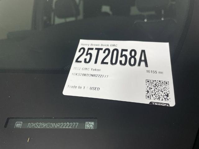 2022 GMC Yukon Vehicle Photo in GILBERT, AZ 85297-0402