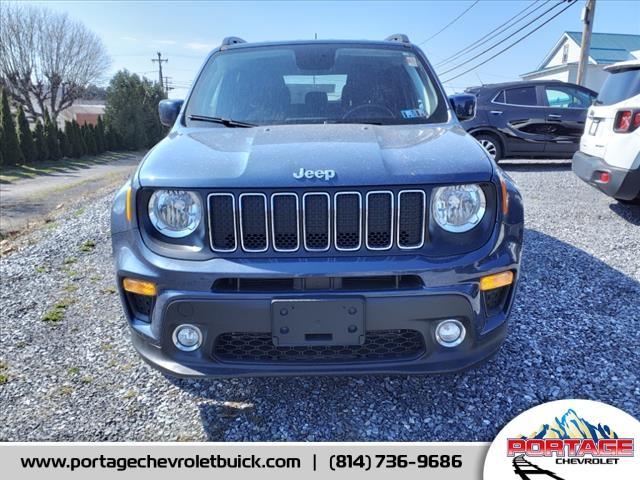 Used 2020 Jeep Renegade Latitude with VIN ZACNJBBBXLPL90288 for sale in Portage, PA