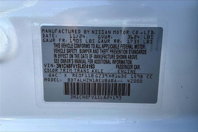 2025 Nissan Versa Vehicle Photo in Tulsa, OK 74129