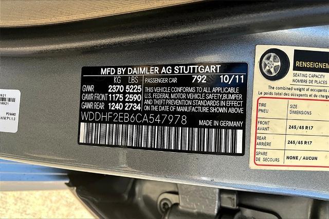2012 Mercedes-Benz E-Class Vehicle Photo in Houston, TX 77007