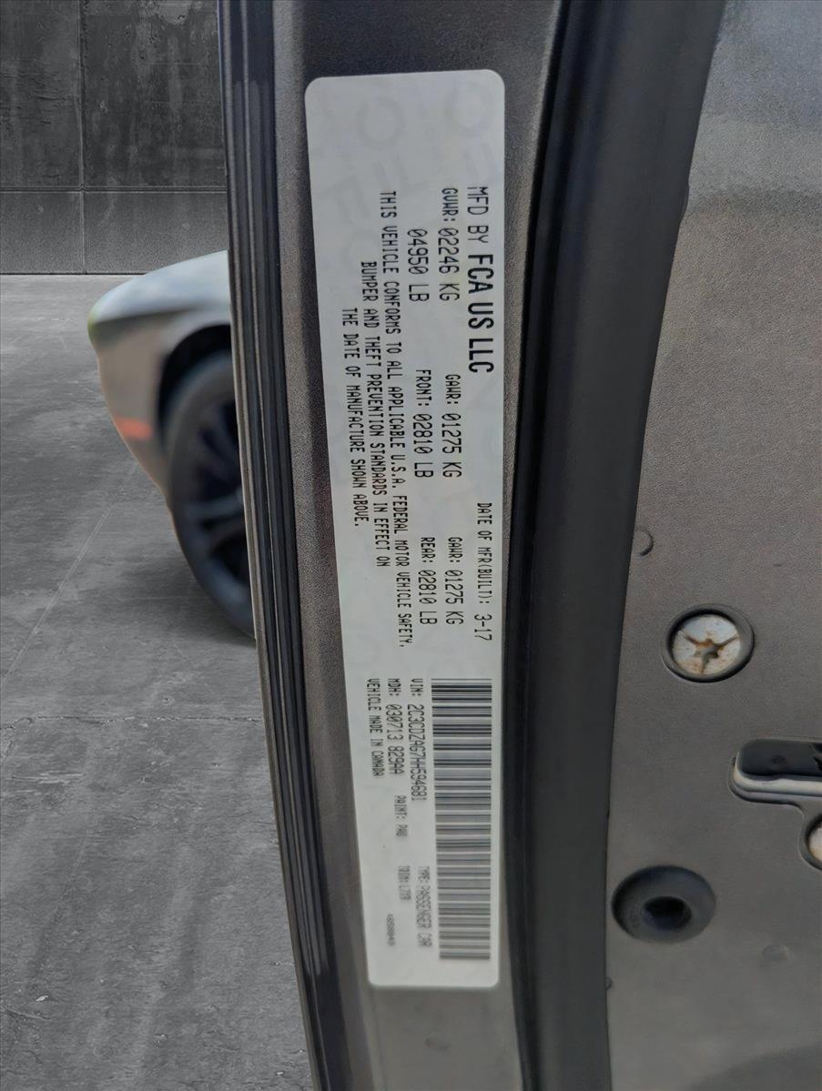 2017 Dodge Challenger Vehicle Photo in CORPUS CHRISTI, TX 78412-4902