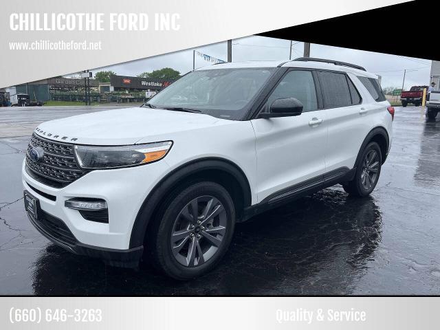 Used 2023 Ford Explorer XLT with VIN 1FMSK8DH2PGA55452 for sale in Kansas City