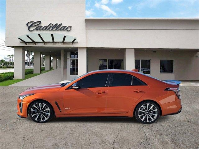Certified 2023 Cadillac CT4 V-Series Blackwing with VIN 1G6DL5RP1P0411149 for sale in Delray Beach, FL