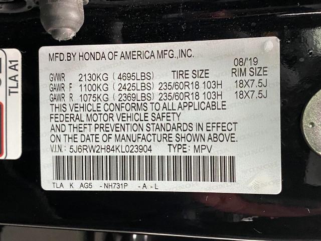 2019 Honda CR-V Vehicle Photo in Appleton, WI 54913