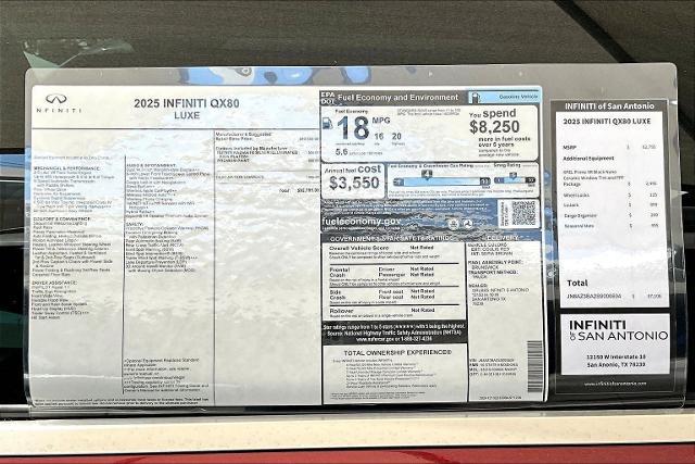 2025 INFINITI QX80 Vehicle Photo in San Antonio, TX 78230