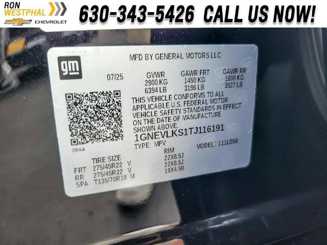 2026 Chevrolet Traverse Vehicle Photo in AURORA, IL 60503-9326
