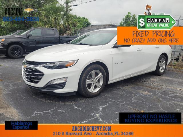 Used 2019 Chevrolet Malibu 1LS with VIN 1G1ZB5ST3KF191153 for sale in Belle Glade, FL