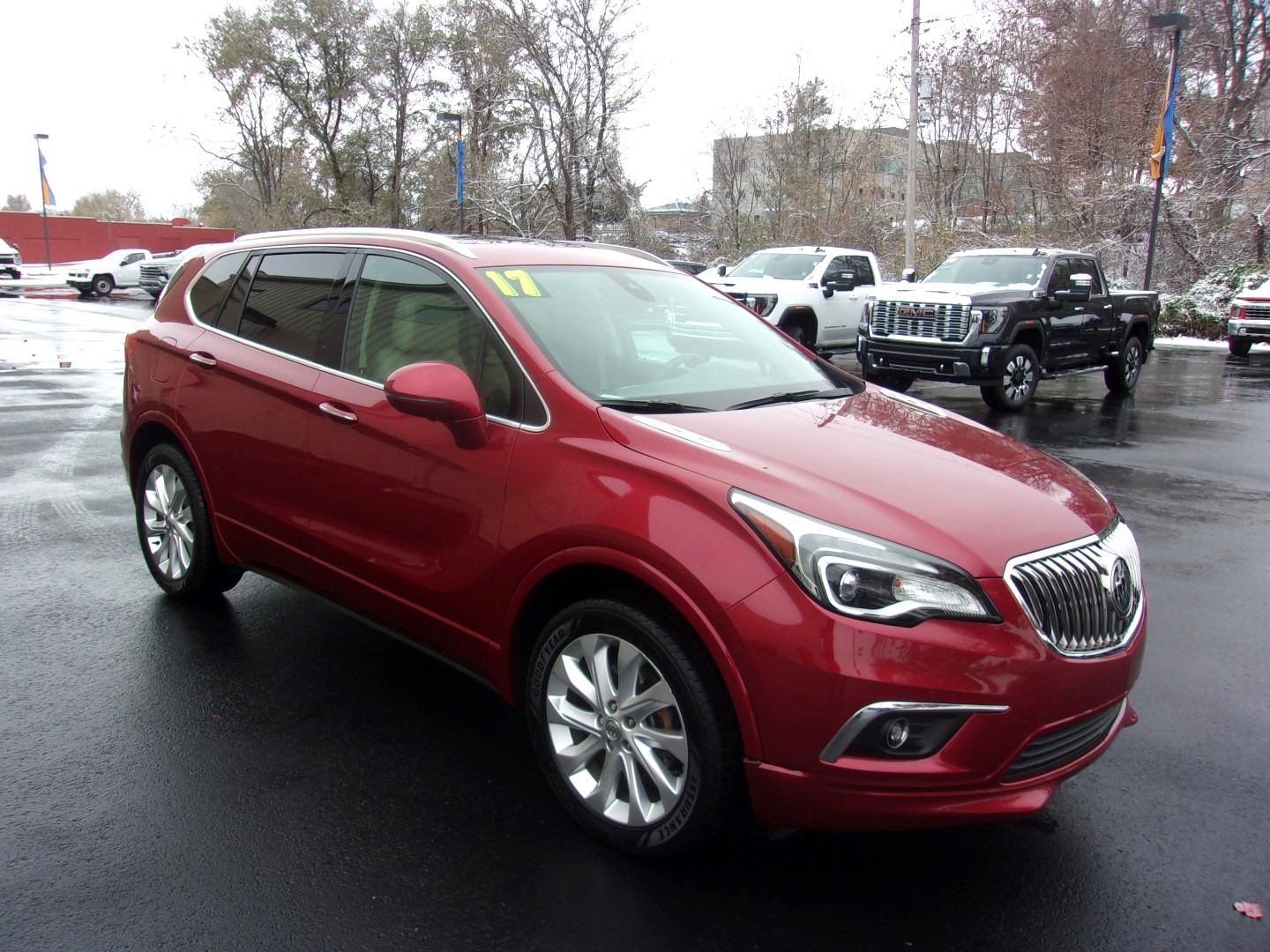 Used 2017 Buick Envision Premium II with VIN LRBFXFSX5HD027121 for sale in Leavenworth, KS