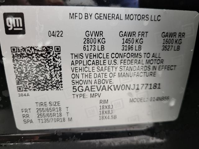 2022 Buick Enclave Vehicle Photo in NEENAH, WI 54956-2243